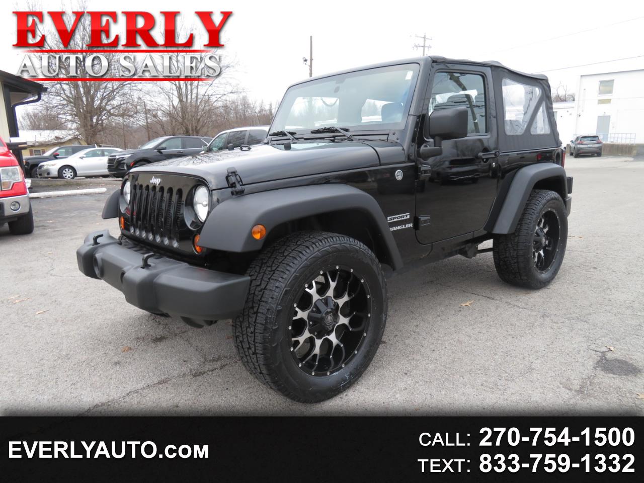 2012 Jeep Wrangler 4WD 2dr Sport
