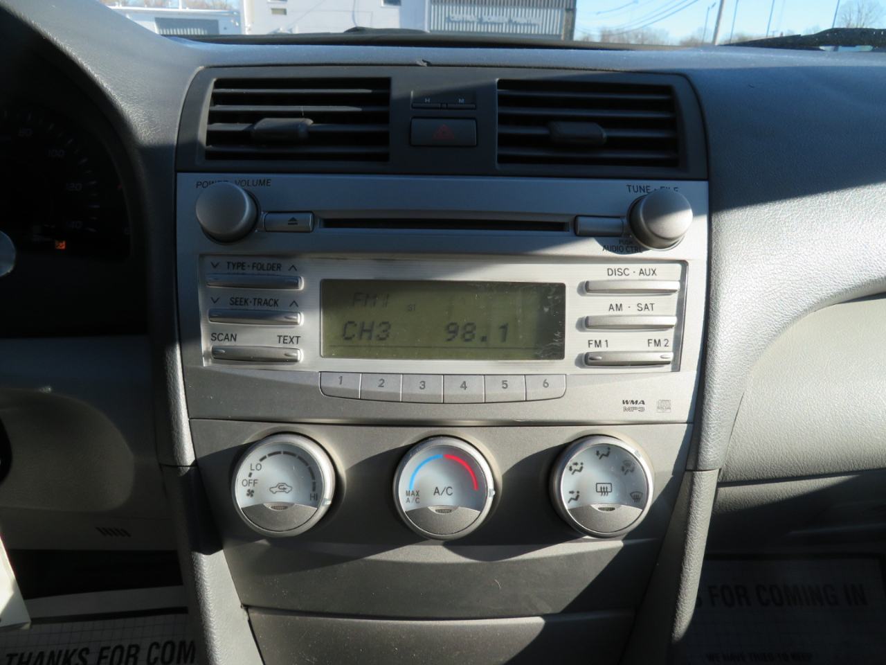 Toyota Camry 4dr Sdn I4 Man (Natl) 2010