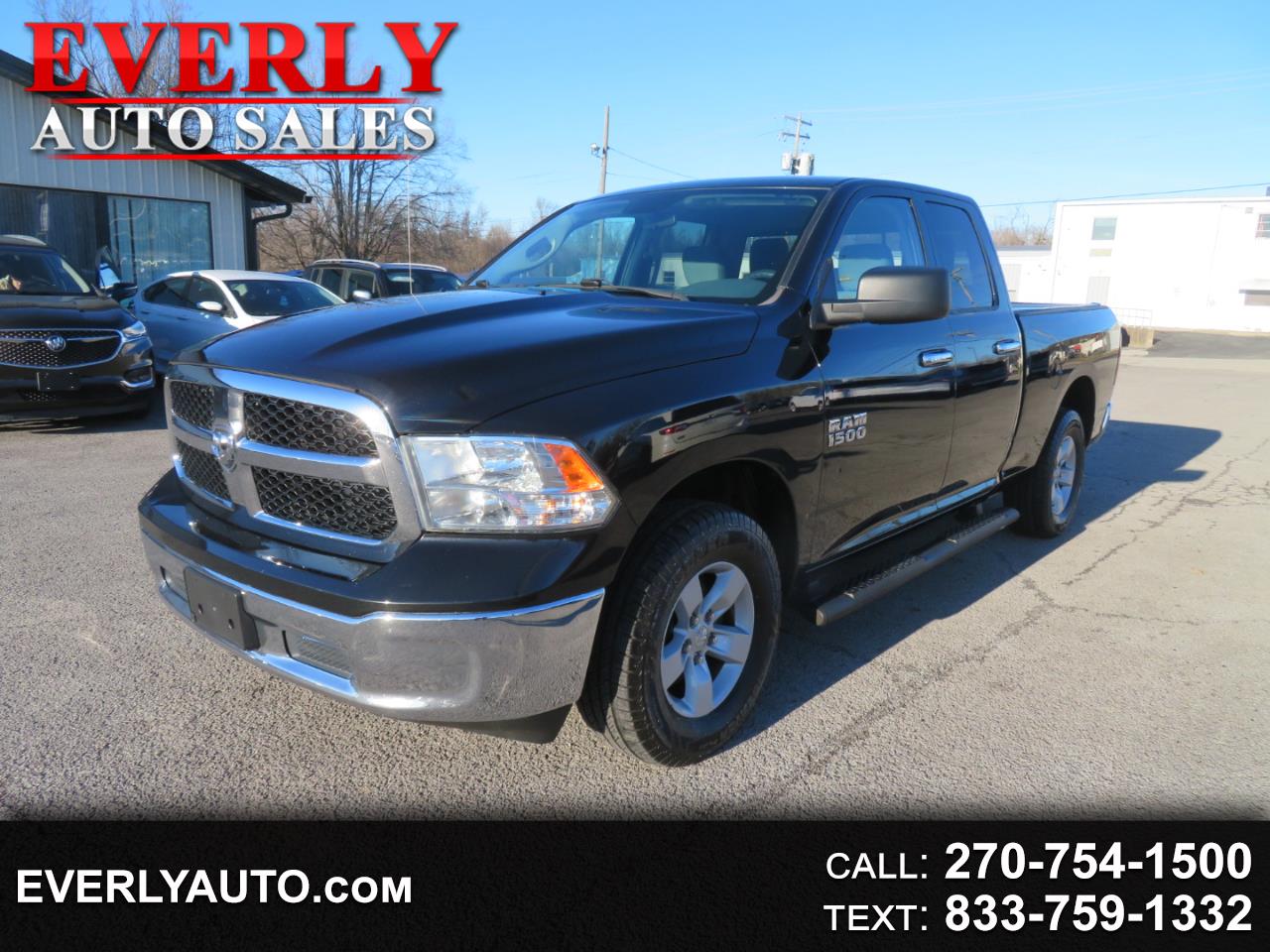 2018 RAM 1500 SLT 4x4 Quad Cab 6'4" Box