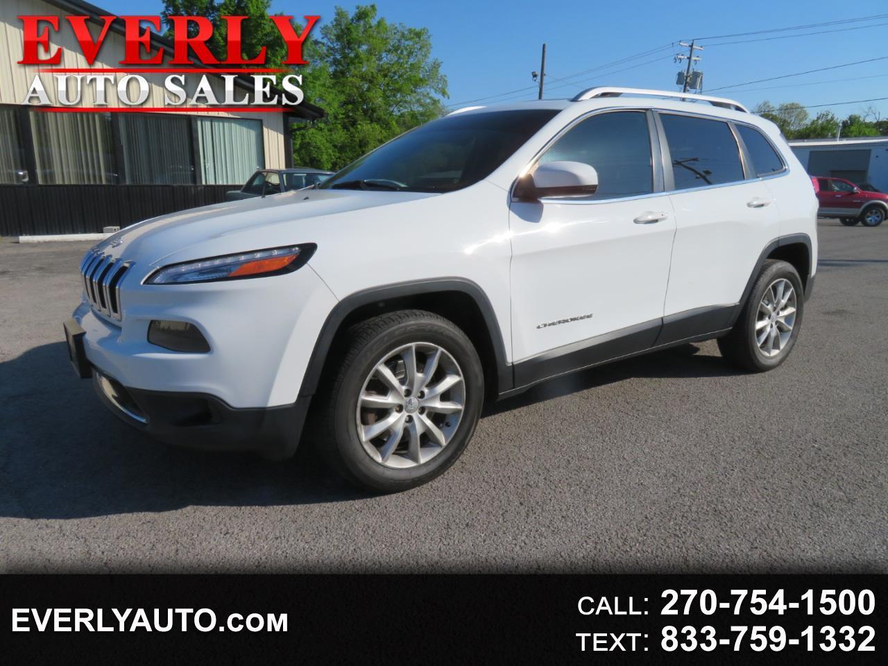 2014 Jeep Cherokee 4WD 4dr Limited