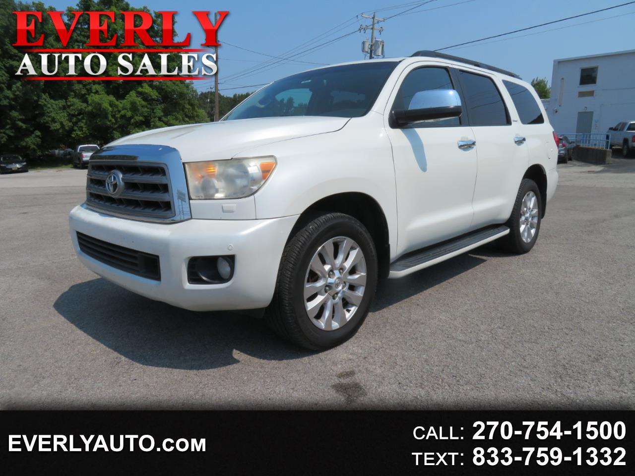 2010 Toyota Sequoia 4WD LV8 6-Spd AT Platinum (Natl)