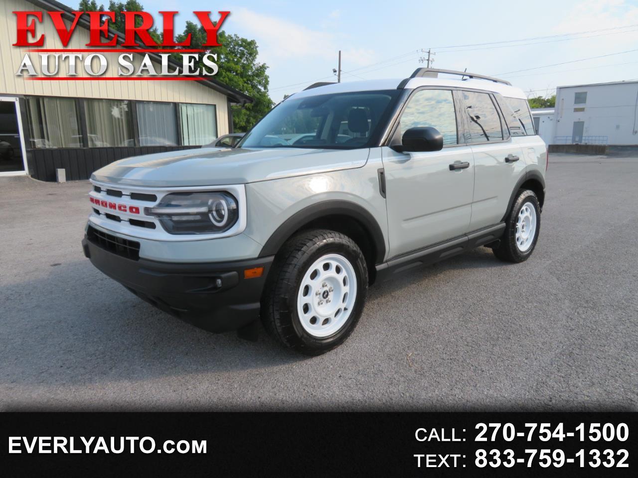 2023 Ford Bronco Sport Heritage 4x4
