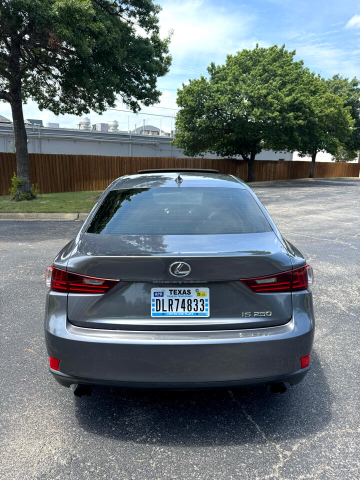 Lexus IS 250 RWD 2014 Lexus IS 250 RWD 2014