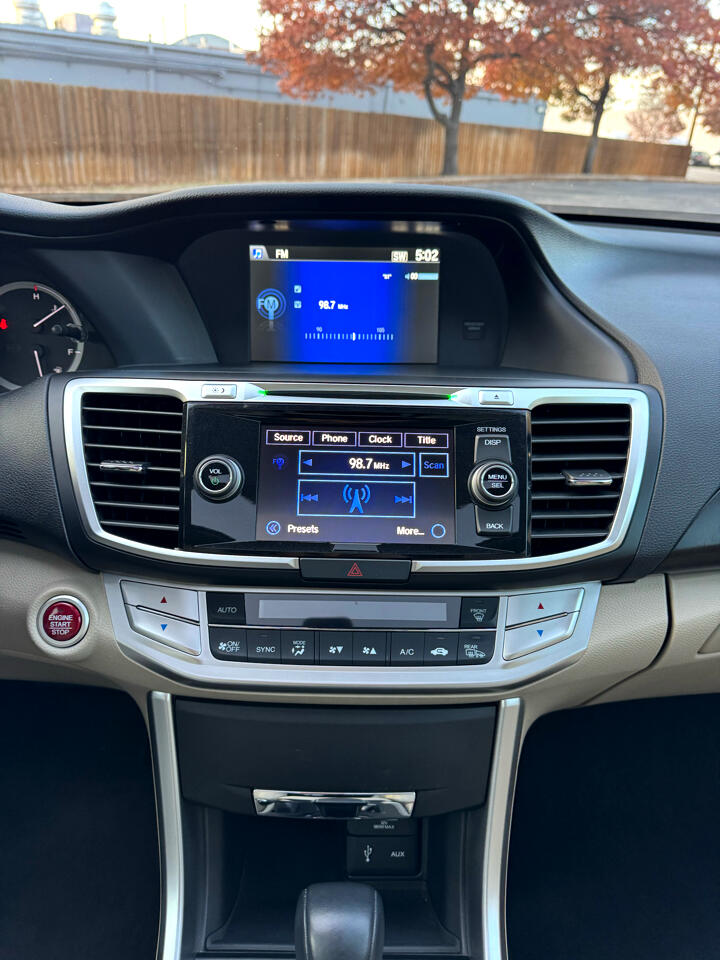 Honda Accord EX-L Sedan CVT 2015