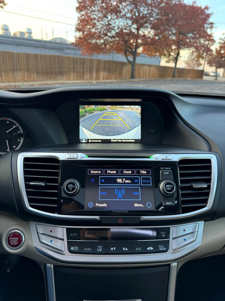 Honda Accord EX-L Sedan CVT 2015