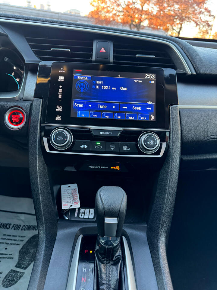 Honda Civic EX Honda Sensing Sedan CVT 2016