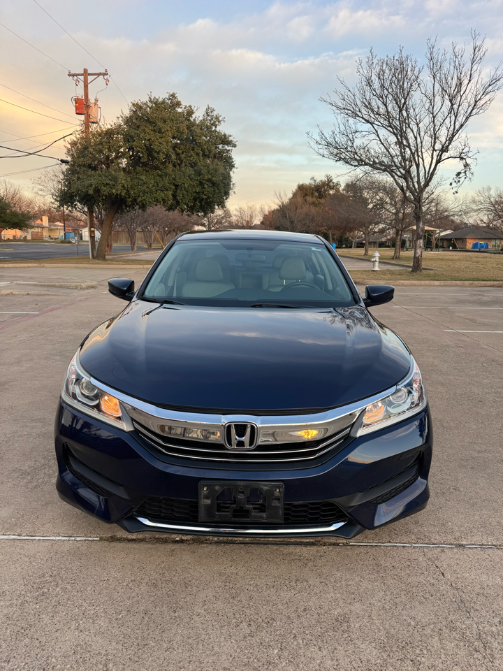 Honda Accord LX Sedan CVT 2016