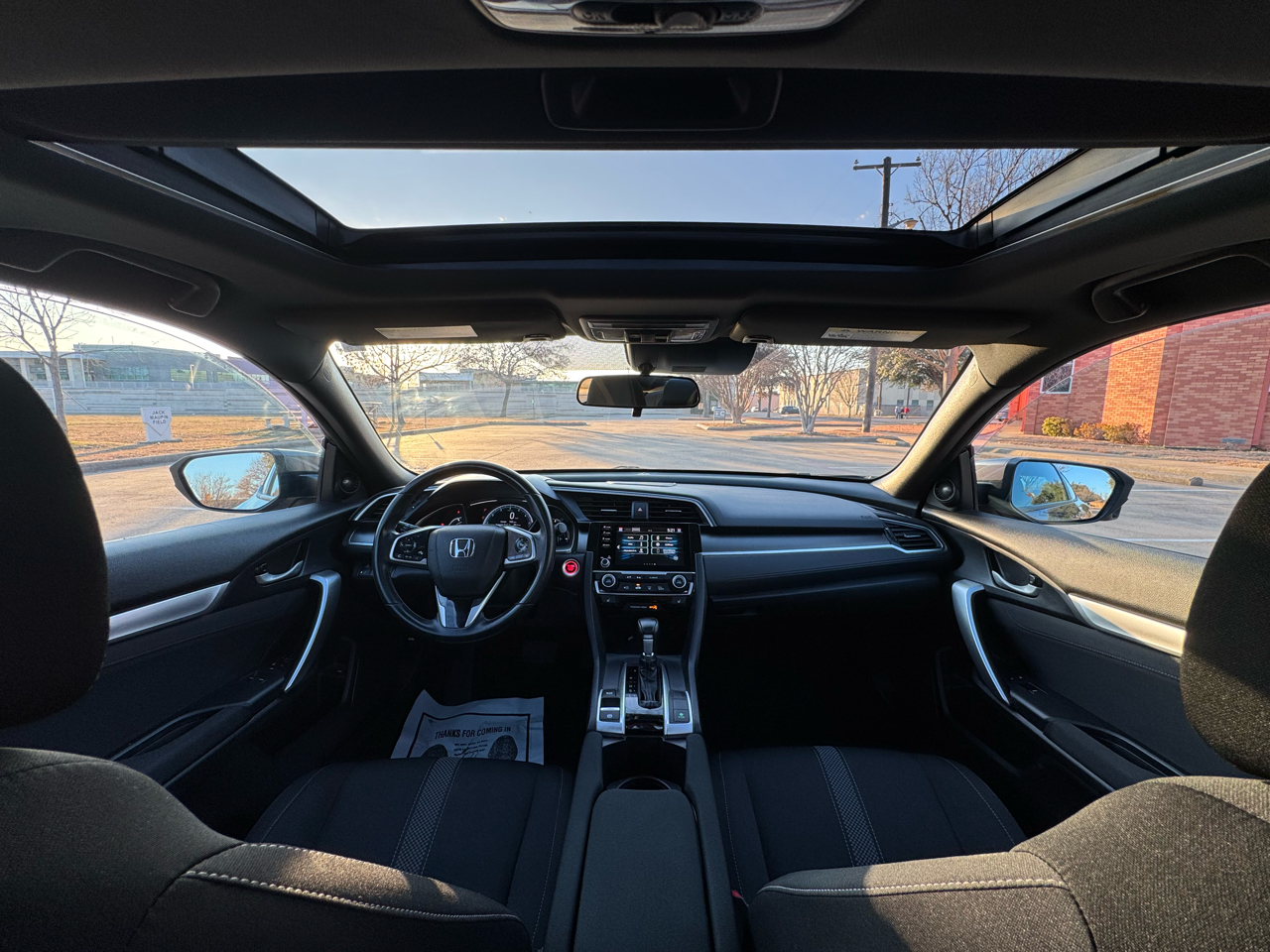 Honda Civic EX Coupe CVT 2019