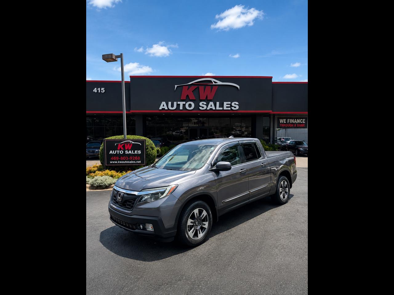 Honda Ridgeline RTL-T AWD 2017