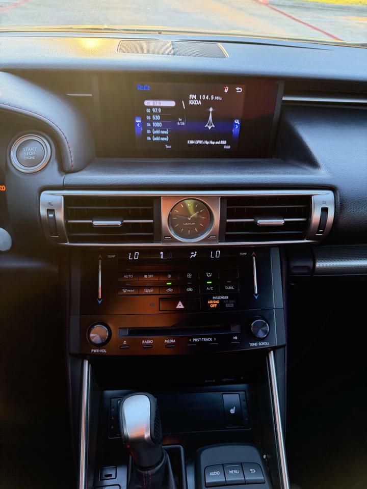 Lexus IS 350 RWD 2014