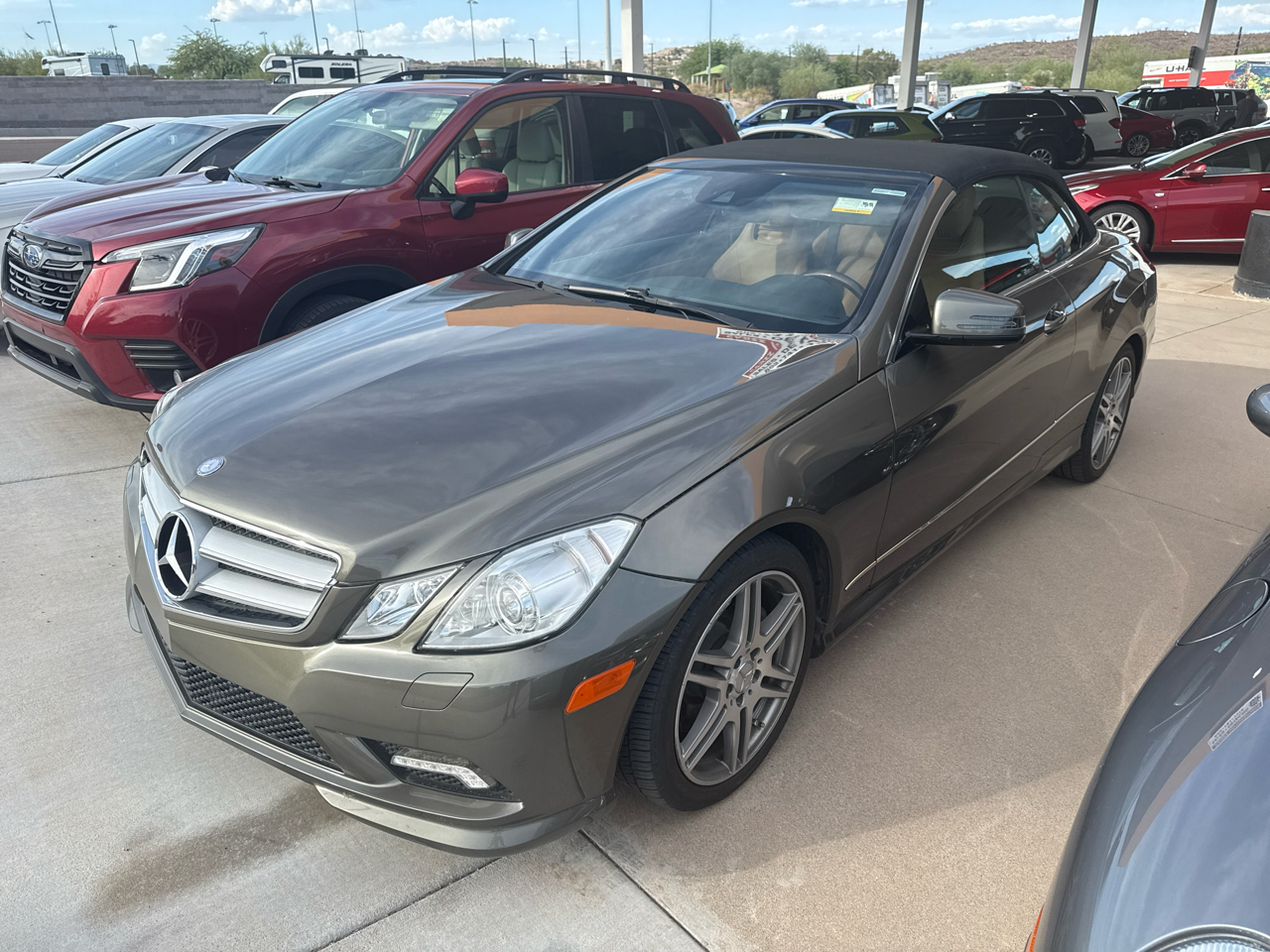 2011 Mercedes-Benz E-Class E550 Cabriolet