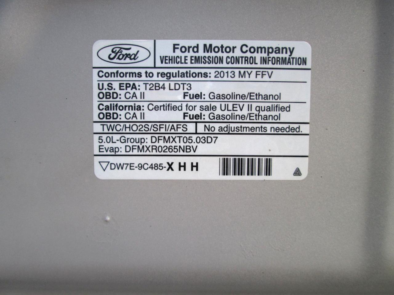 Ford F-150 STX SuperCab 6.5-ft. Bed 4WD 2013