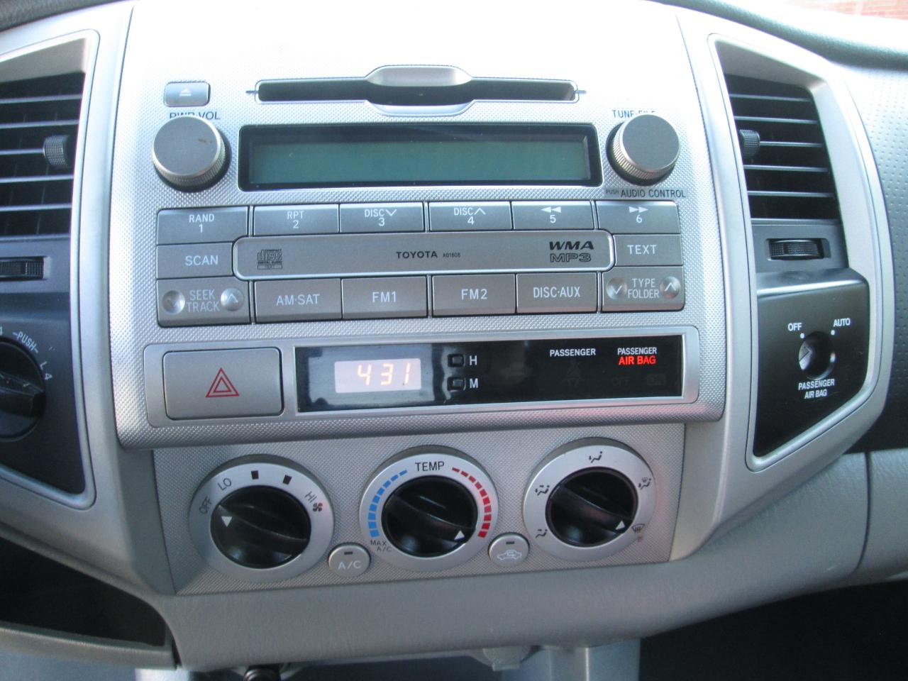 Toyota Tacoma Access Cab V6 Automatic 4WD 2011