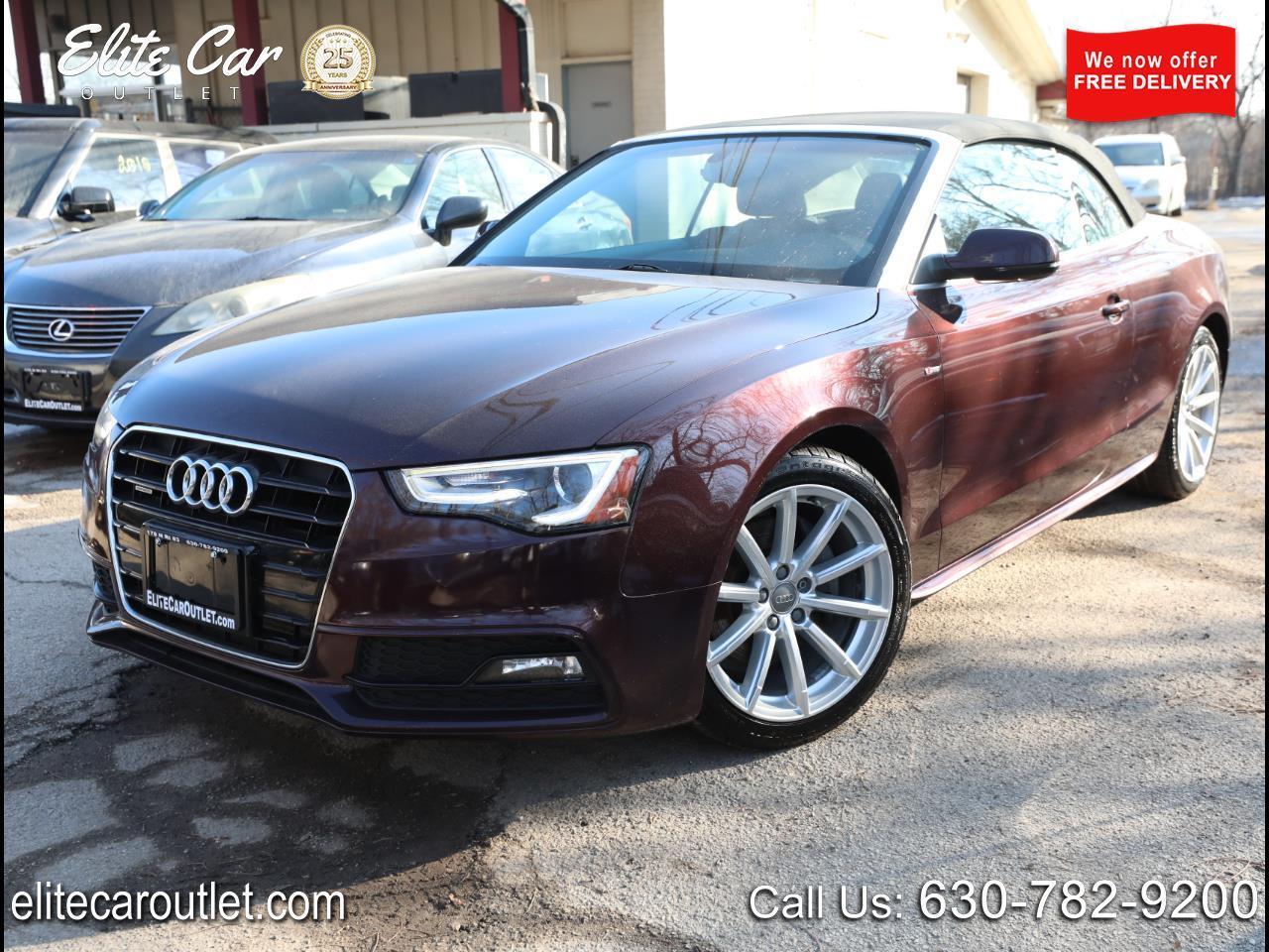 2015 Audi A5 2.0T Premium Plus Cabriolet quattro