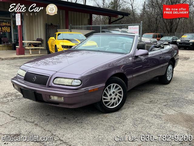 Purple 1995 Chrysler Le Baron GTC Convertible Convertible Front-Wheel Drive Automatic