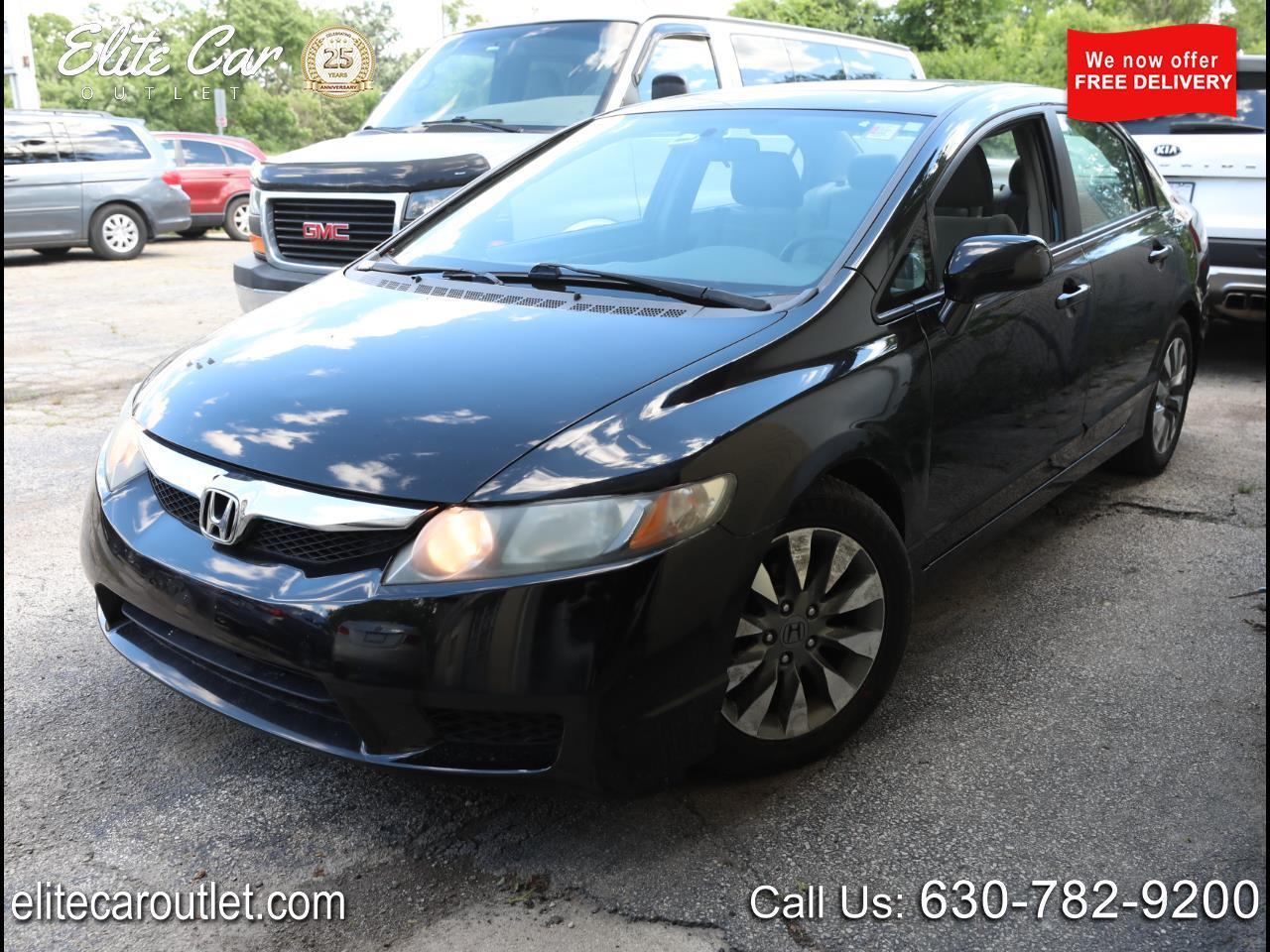 2010 Honda Civic EX Sedan 5-Speed AT