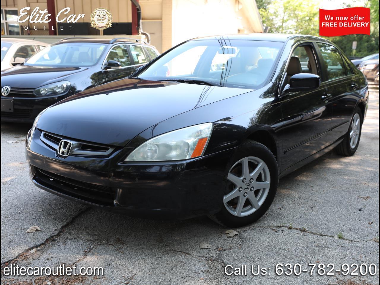 2004 Honda Accord EX V-6 Sedan AT with XM Radio