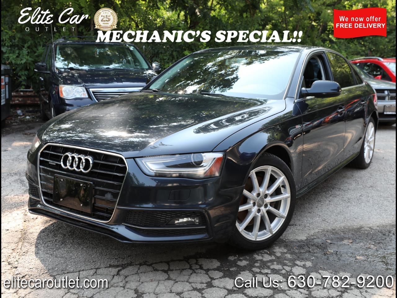 2015 Audi A4 2.0T Sedan quattro Tiptronic