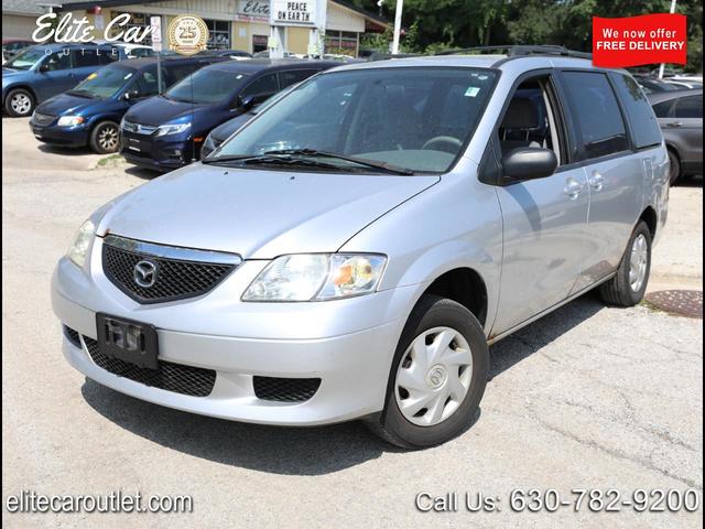 Silver 2003 Mazda MPV Minivan Front-Wheel Drive Automatic