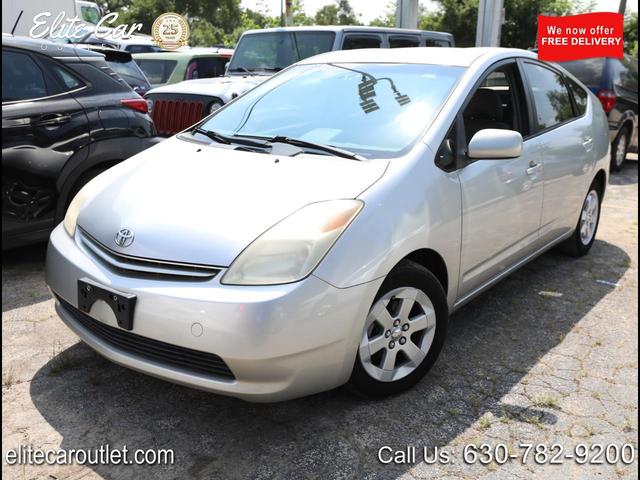 Silver 2005 Toyota Prius Hatchback Front-Wheel Drive Continuously Variable Transmission