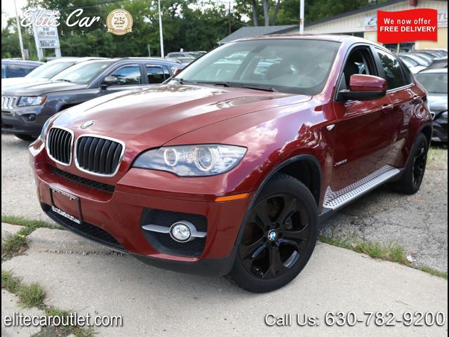 Red (Burgundy) 2008 BMW X6 SUV / Crossover All-Wheel Drive Automatic