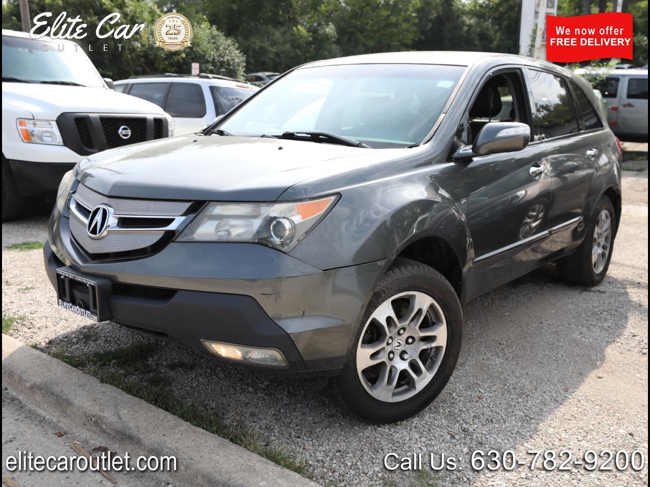 Gray 2007 Acura MDX SUV / Crossover All-Wheel Drive 