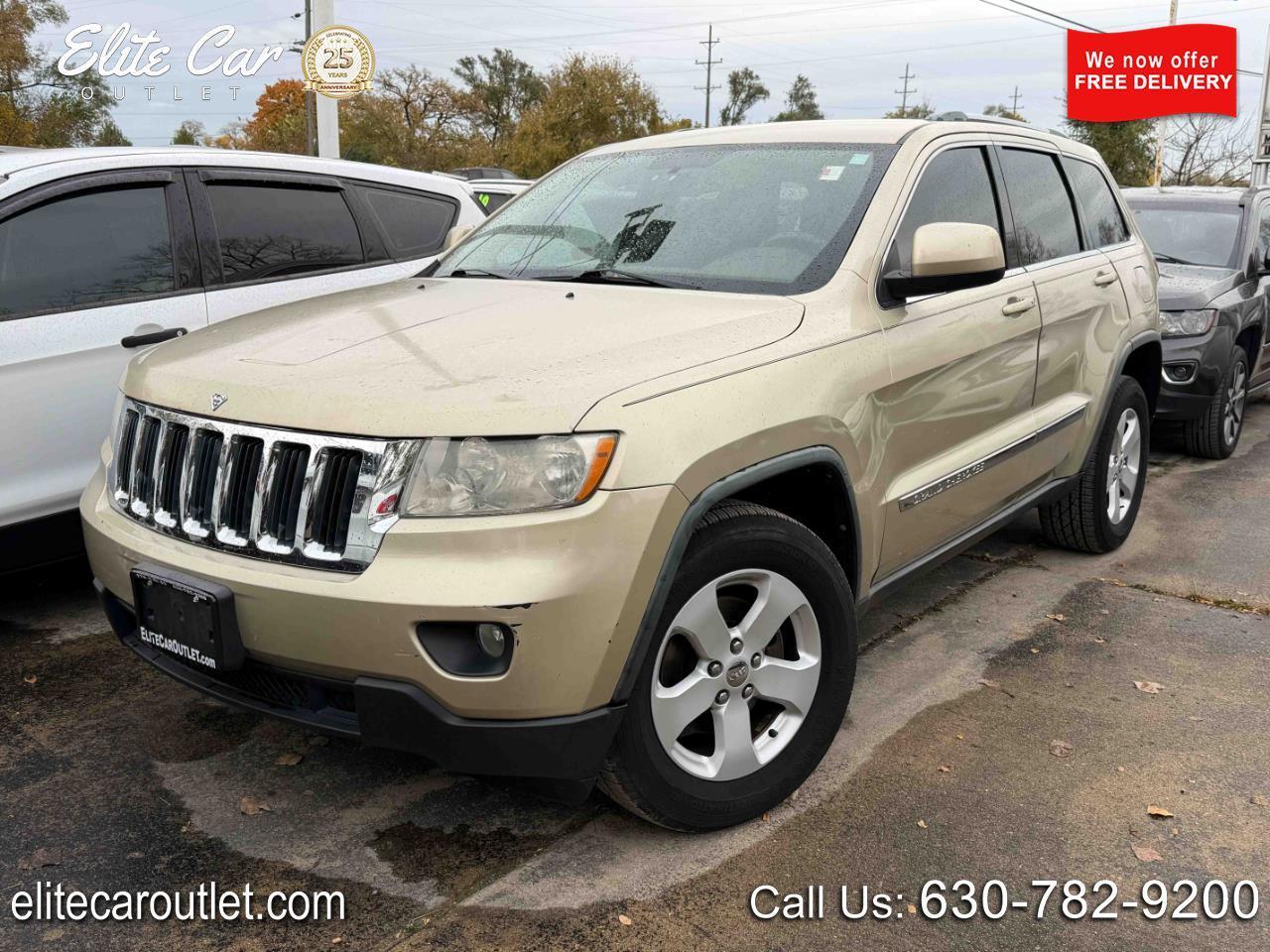 Brown (Beige) 2012 Jeep Grand Cherokee SUV / Crossover 4X2 Automatic