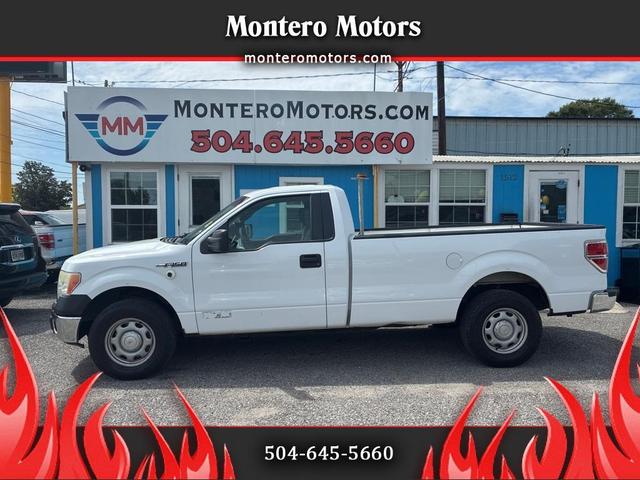 White 2014 Ford F-150 XL Pickup Truck 4X2 Automatic