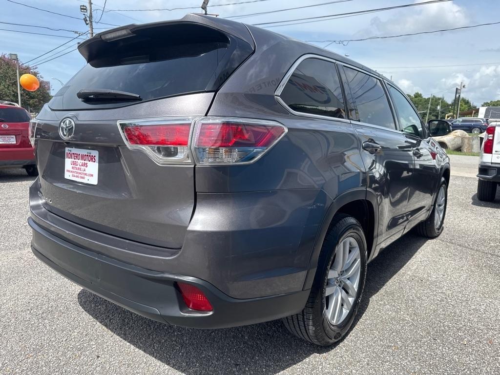 Toyota Highlander FWD 4dr I4 LE (Natl) 2016