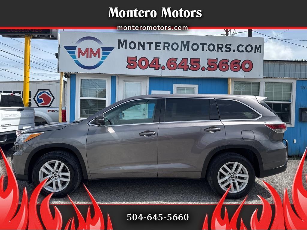 Toyota Highlander FWD 4dr I4 LE (Natl) 2016