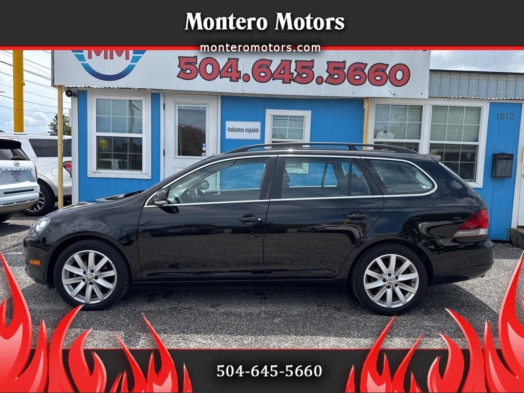 Black 2013 Volkswagen Jetta SportWagen Wagon Front-Wheel Drive Automatic