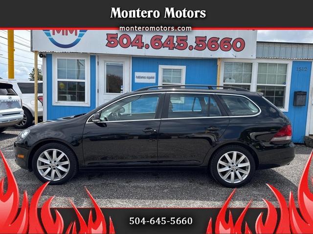 Black 2013 Volkswagen Jetta SportWagen Wagon Front-Wheel Drive Automatic
