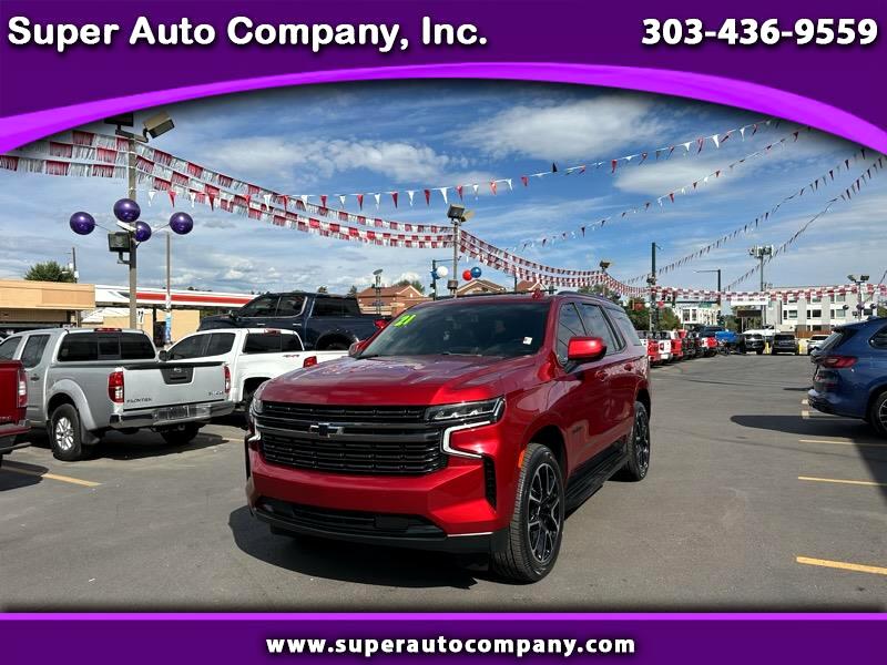 2021 Chevrolet Tahoe 4WD 4dr RST