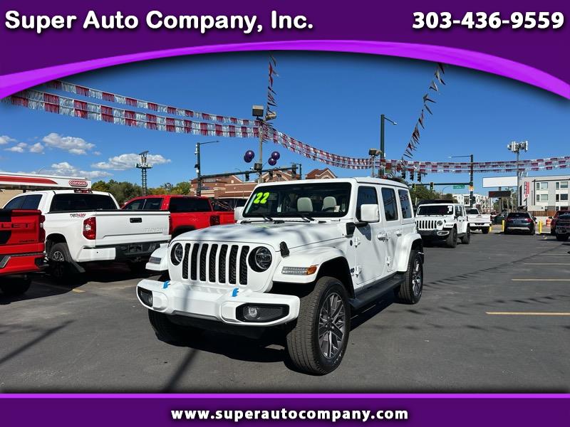2022 Jeep Wrangler 4xe Unlimited Sahara High Altitude 4x4