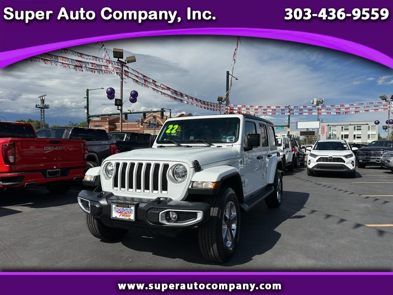 2022 Jeep Wrangler Unlimited Sahara 4x4
