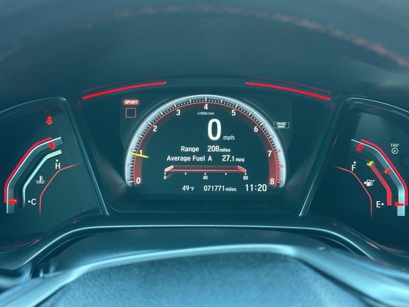 Honda Civic Type R Touring Manual 2018