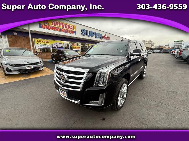 Cadillac Escalade 4WD 4dr Platinum 2016