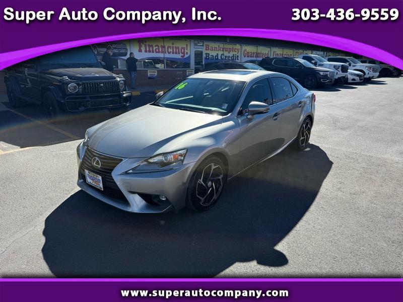 Lexus IS 300 4dr Sdn AWD 2016