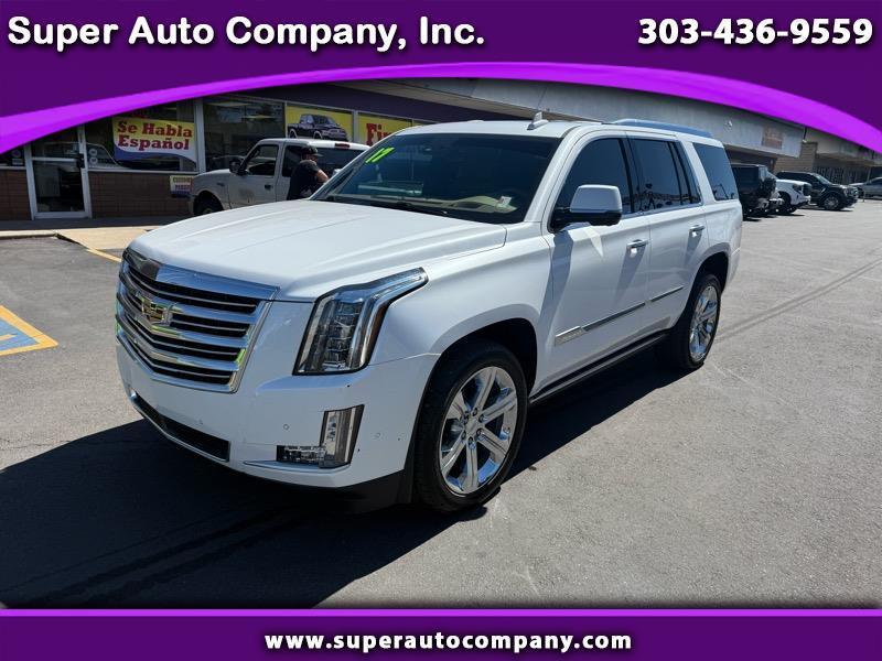 Cadillac Escalade 4WD 4dr Platinum 2017
