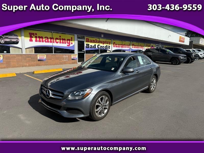 Mercedes-Benz C-Class C 300 4MATIC Sedan with Luxury Pkg 2017