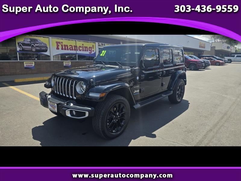 Jeep Wrangler 4xe Unlimited Sahara 4x4 2021