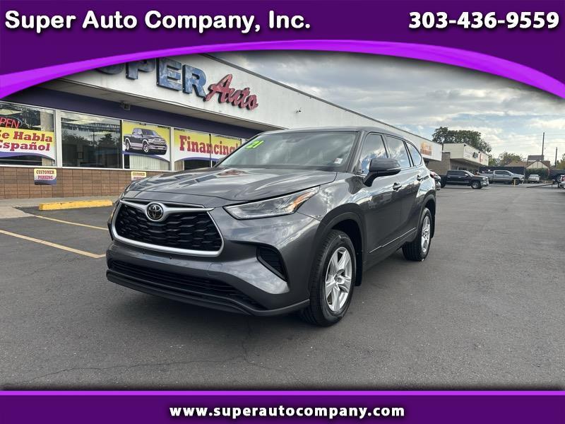 Toyota Highlander L AWD (Natl) 2021