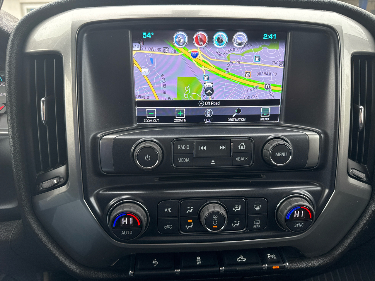 Chevrolet Silverado 1500 1LT Crew Cab 4WD 2017