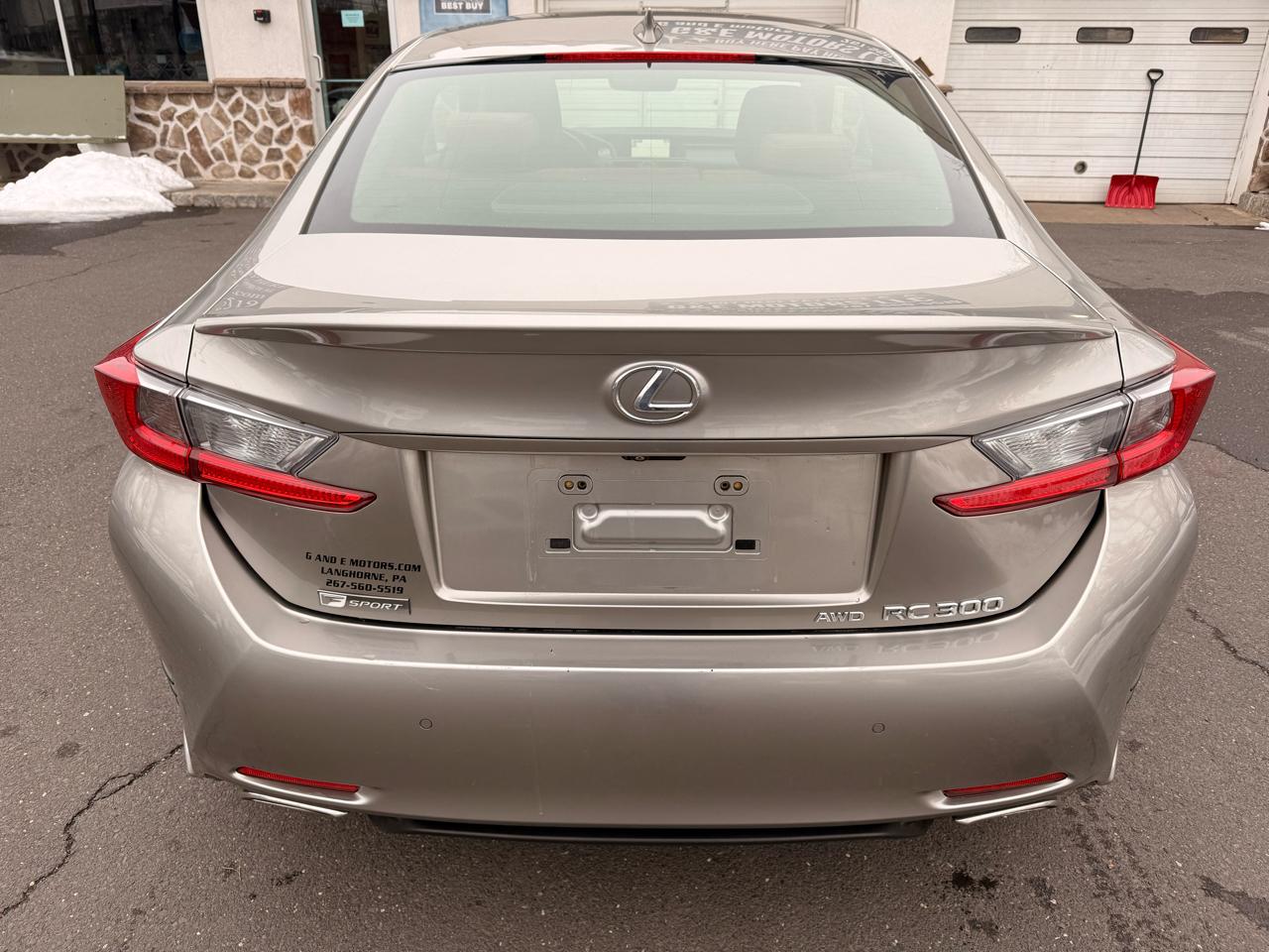 Lexus RC 300 F SPORT 2016