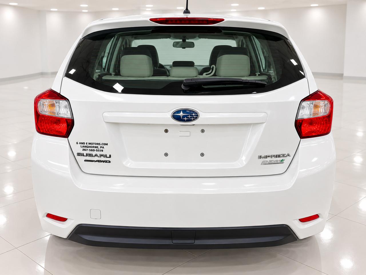 Subaru Impreza Premium Plus 5-Door+S/R 2013