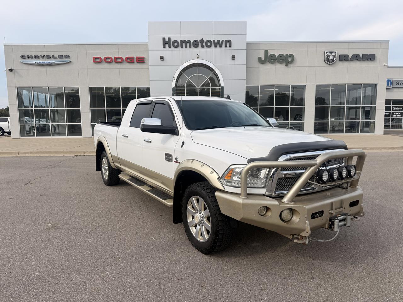 White 2016 RAM 2500 Pickup Truck Four-Wheel Drive Automatic
