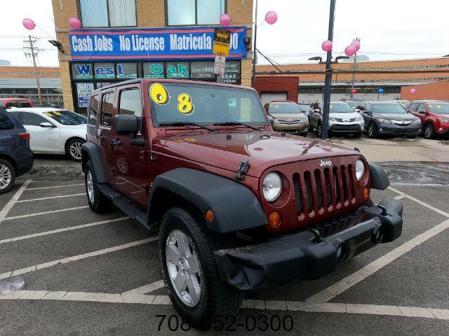 Used 2008 Jeep Wrangler Unlimited Sahara 4WD for Sale in Cicero IL 60804  West Oak Inc.