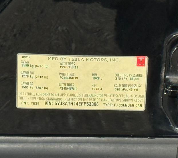 Tesla Model S Base 2014