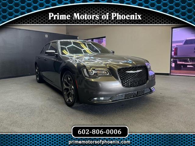 Gray 2018 Chrysler 300 Sedan Rear-Wheel Drive Automatic