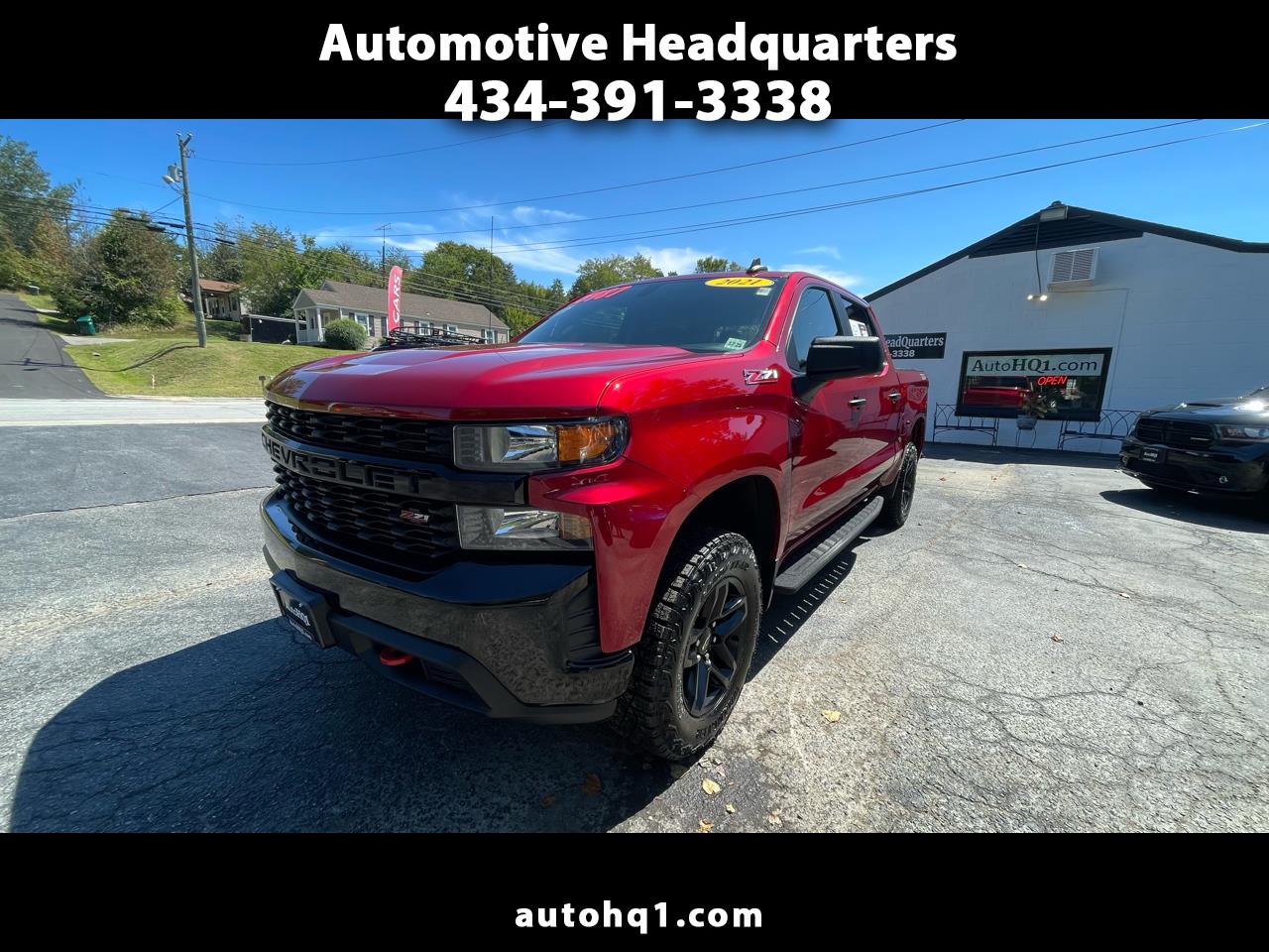 2021 Chevrolet Silverado 1500 Custom Trail Boss Crew Cab Long Box 4WD